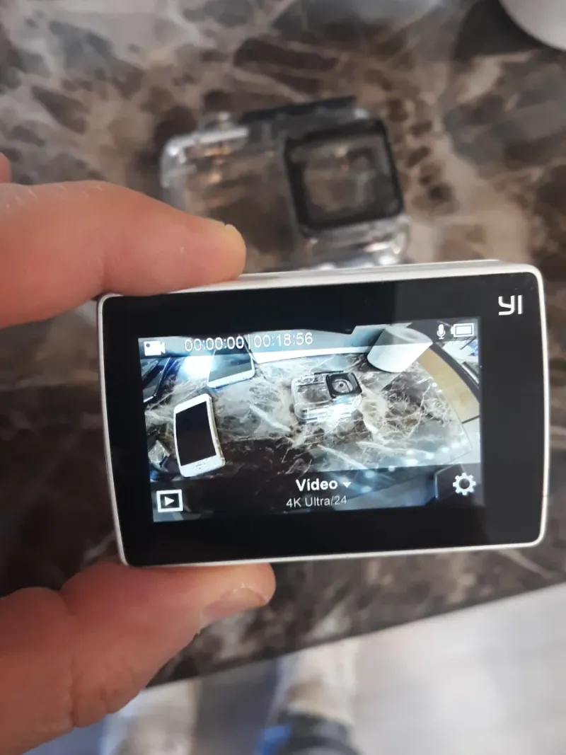 Cámara Deportiva YI 4K Blanca afbeelding 2