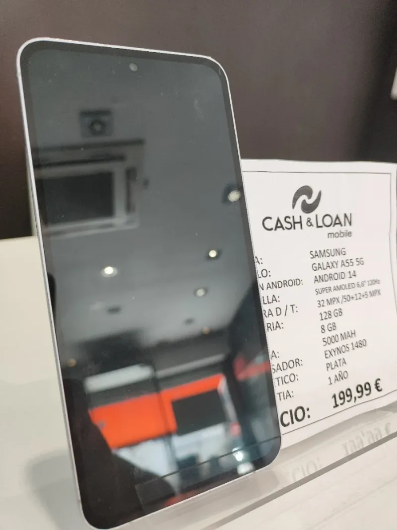 Samsung Galaxy A55 5G 128GB Iceblue afbeelding 3