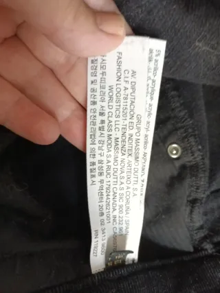 Pantalón Micropana mujer Massimo Dutti Talla S