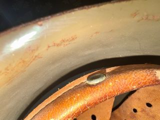 Elmetto italiano M33 bellico MM 114