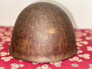 Elmetto italiano M33 bellico MM 114