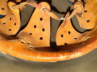 Elmetto italiano M33 bellico MM 114