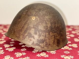 Elmetto italiano M33 bellico MM 114