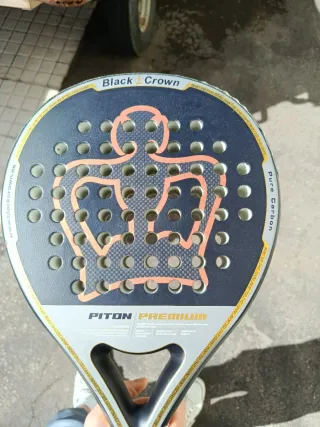 Pala de pádel Black Crown Piton Premium