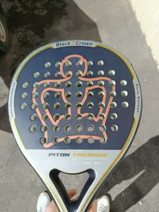 Pala de pádel Black Crown Piton Premium