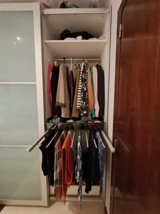 Armario IKEA PAX completo con cajones