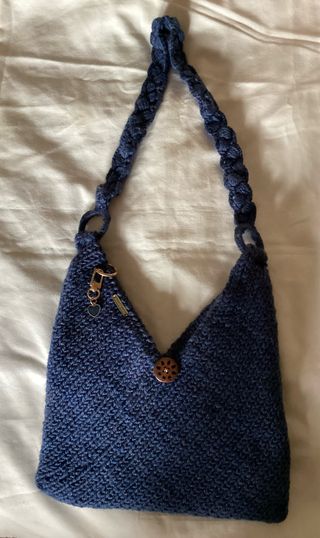 Bolso tejido a mano