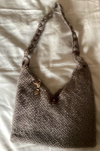 Bolso tejido a mano