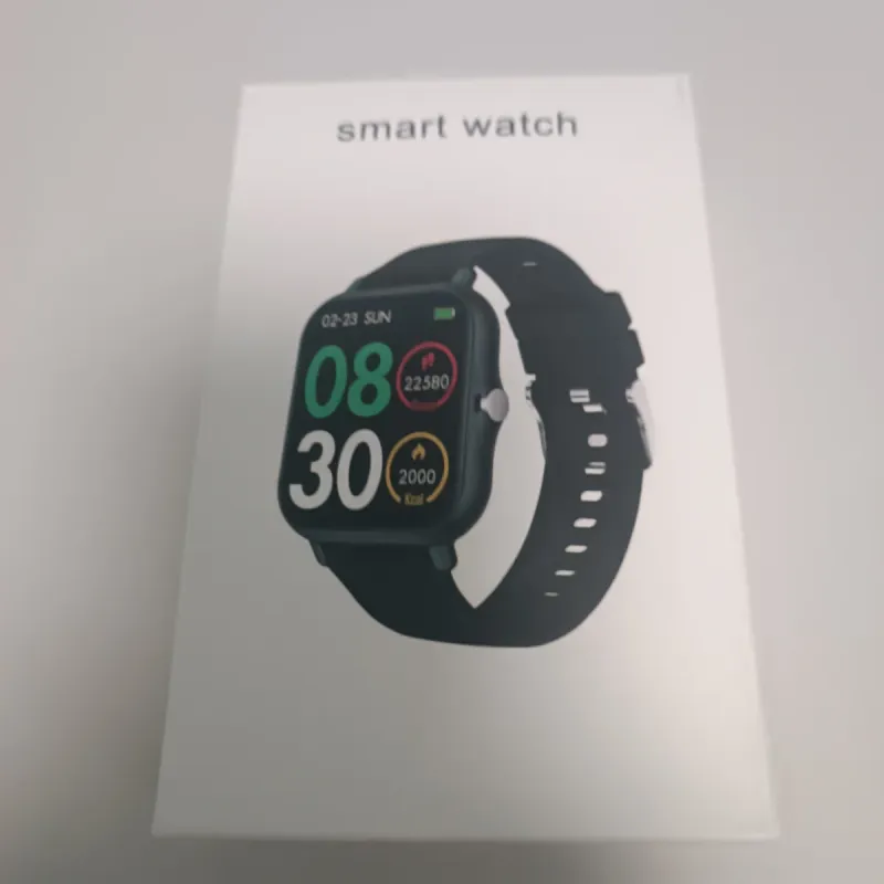 Smartwatch negro sin logo afbeelding 4