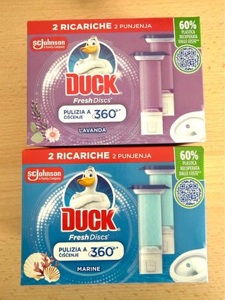 Duck Fresh Discs Ricariche Lavanda e Marine