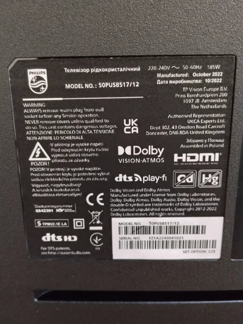 Televisor Philips The one Smart Ambilight 3 afbeelding 9