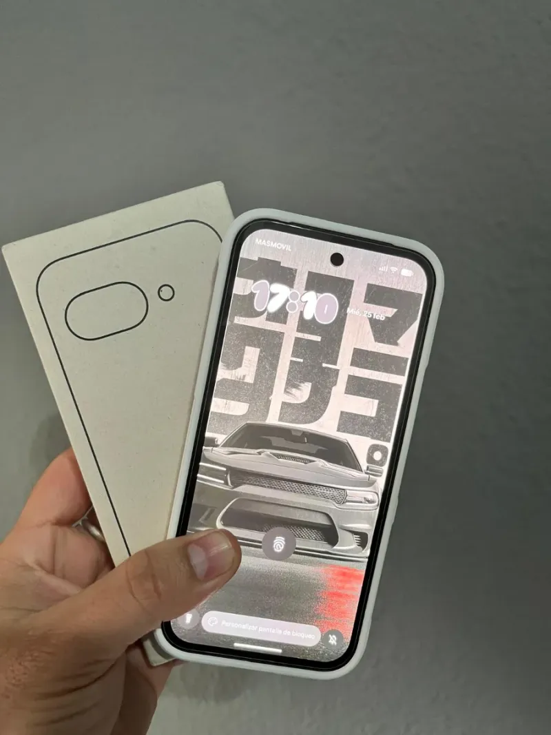 Google Pixel 9a Negro afbeelding 2