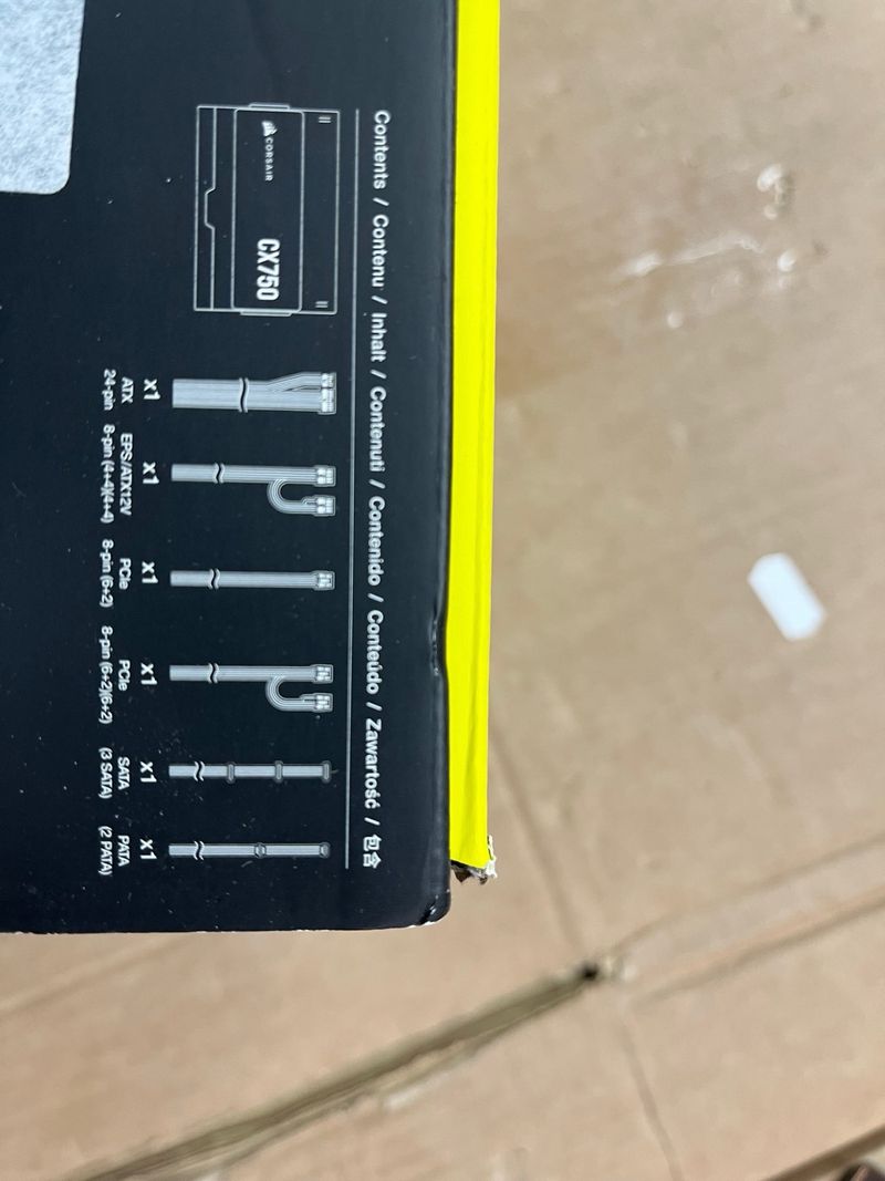 Fuente Alimentación Corsair CX750 750 W#233696 afbeelding 3