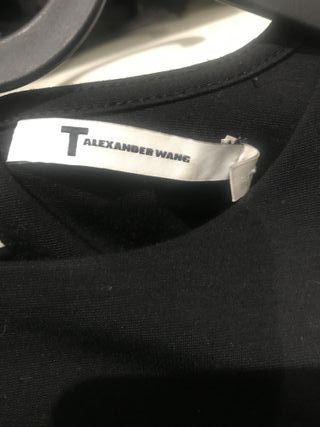 Alexander Wang Crop Top Negro