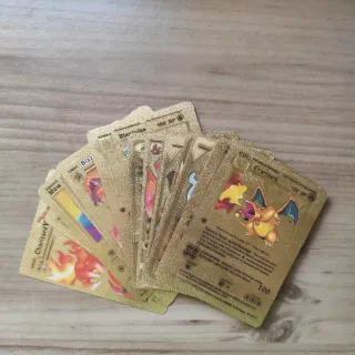 Cartas Pokémon Doradas