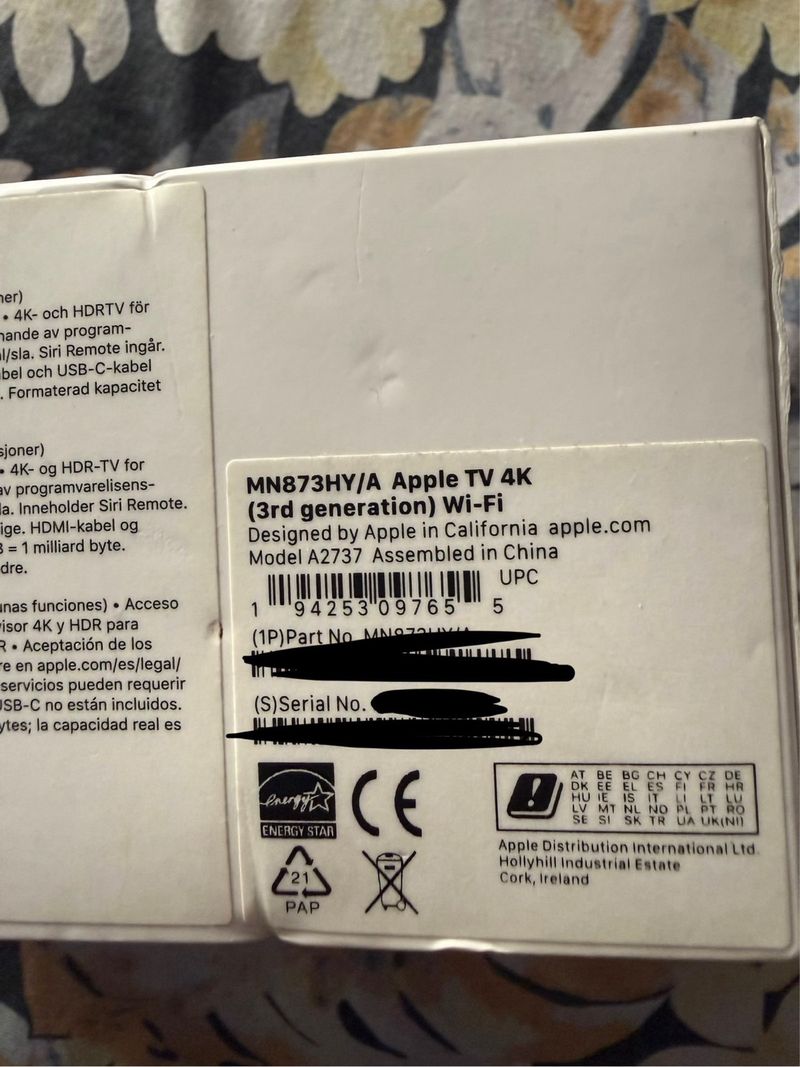 Apple TV 4K 3ª Gen Wi-Fi afbeelding 3