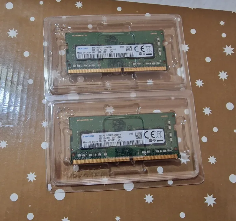 16 GB (2×8GB) DDR4