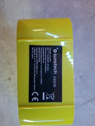 Despertador Digital Sunstech