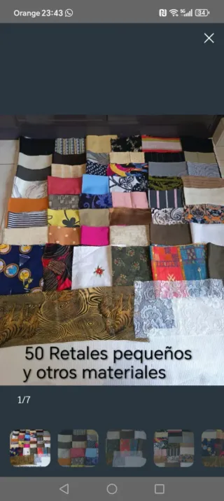 10 Lotes de Retales. Para Alona.