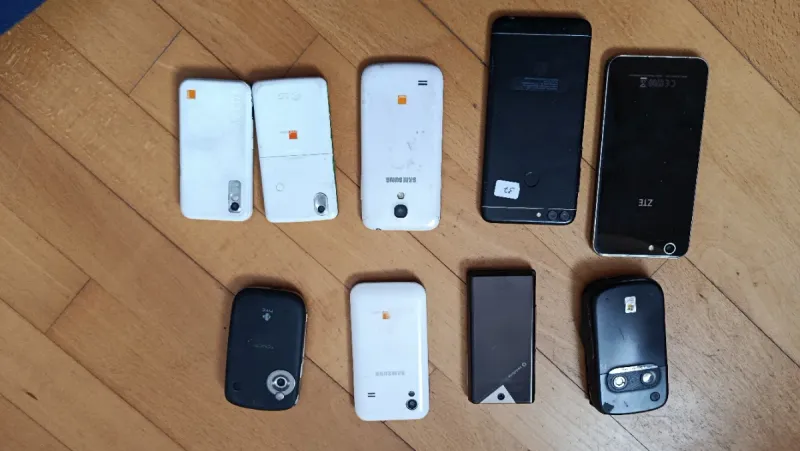 Lote móviles antiguos, para colección o piezas. afbeelding 9