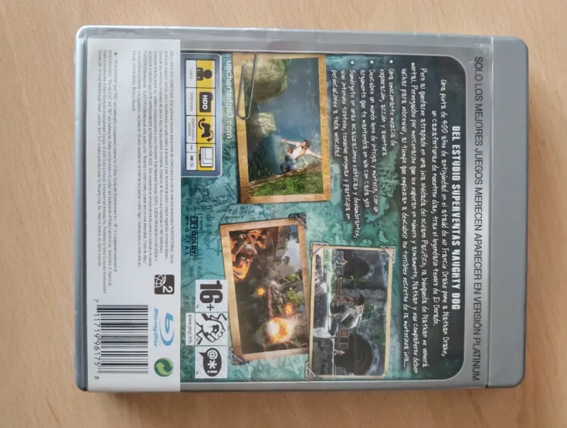 Uncharted: El Tesoro de Drake PS3 Platinum afbeelding 2