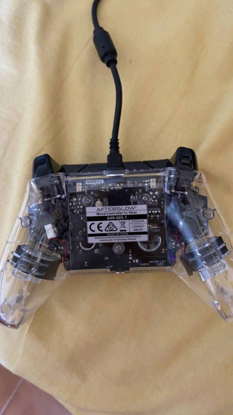 Mando Xbox con Cable Transparente afbeelding 2