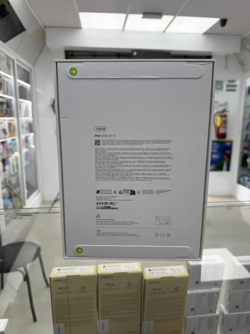 Apple iPad A16 CON wifi 128gb Azul afbeelding 2