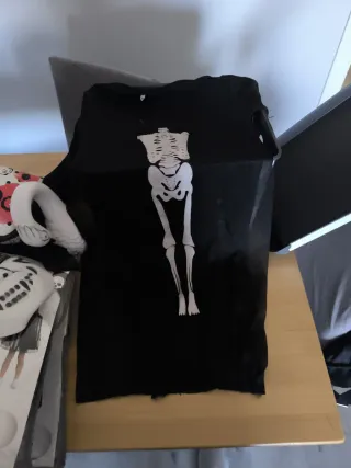 Disfraz Esqueleto Talla Única