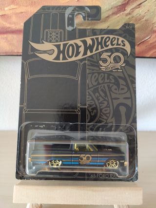 Hot Wheels 50th Anniversary Black & Gold Serie