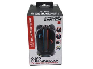 Cargador Cuádruple Blackfire para Joy-Con