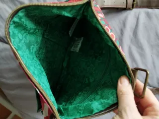 Bolso Desigual Multicolor y Verde