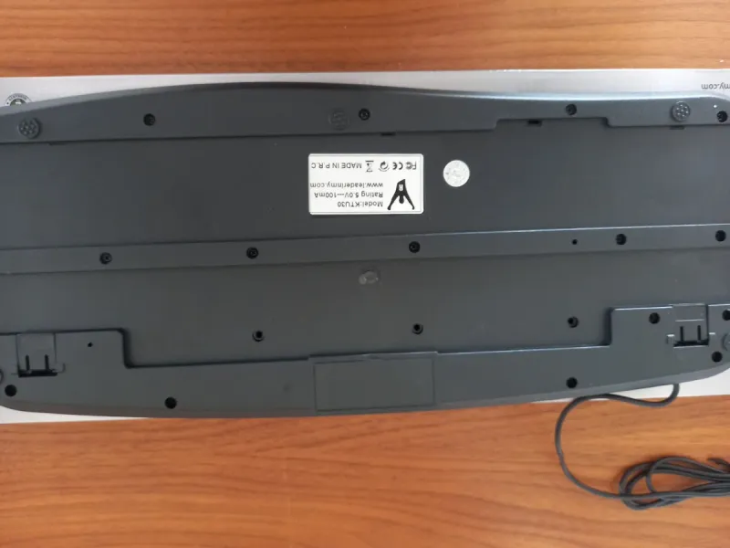 Teclado USB Leader Negro