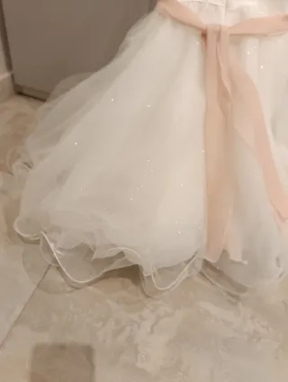 Abito da cerimonia bambina bianco 5 anni