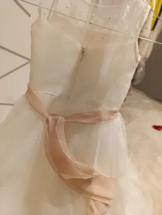 Abito da cerimonia bambina bianco 5 anni