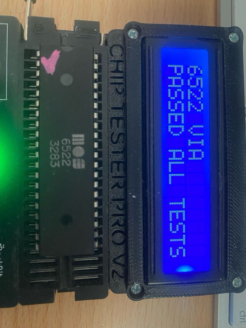 2x MOS 6522 VIA para Commodore VIC 20 afbeelding 2