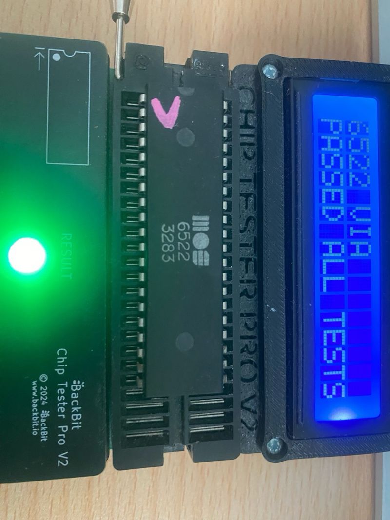 2x MOS 6522 VIA para Commodore VIC 20 afbeelding 3