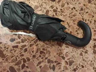 Paraguas J.S. ONDO Negro Plegable