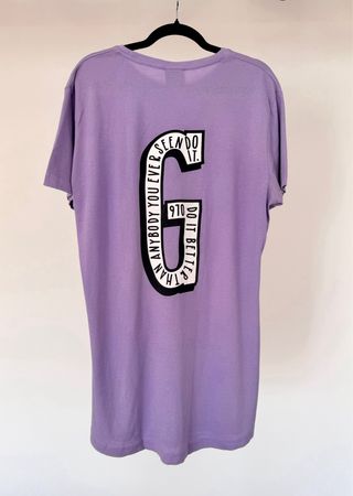 Camiseta Morada Goosebumps Talla L