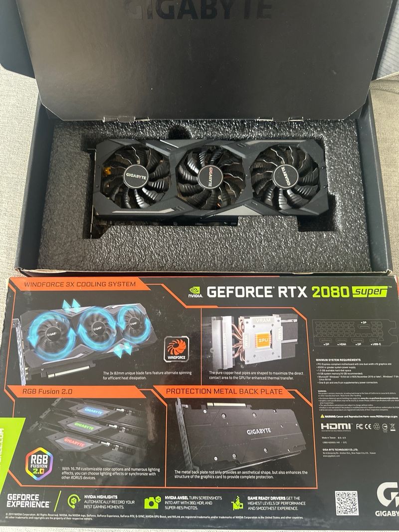 Gigabyte RTX 2080 SUPER GAMING OC 8G afbeelding 3