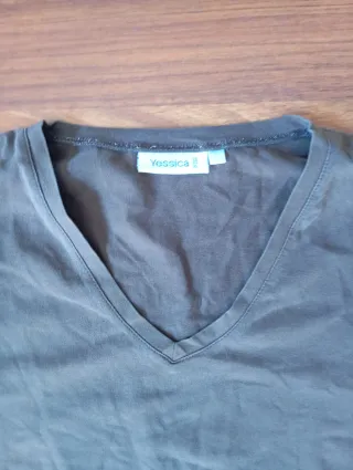 Camiseta Yessica manga corta mujer marrón