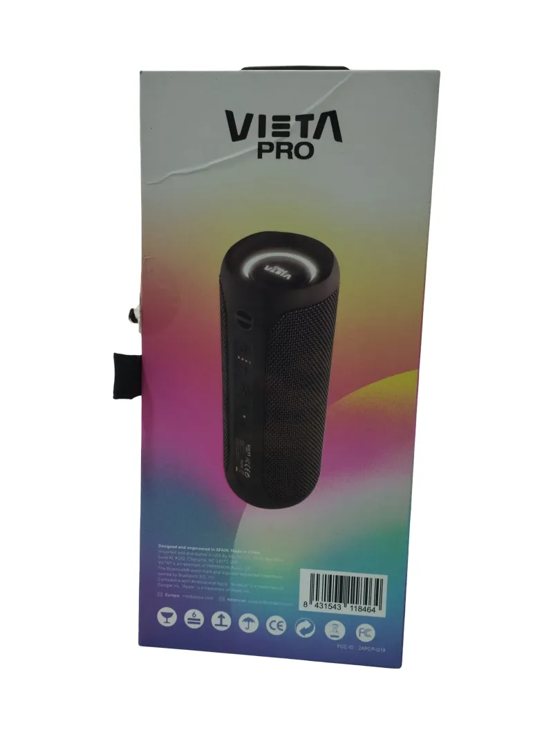 Altavoz Vieta Pro Dance VAQ-BS32 Negro afbeelding 9