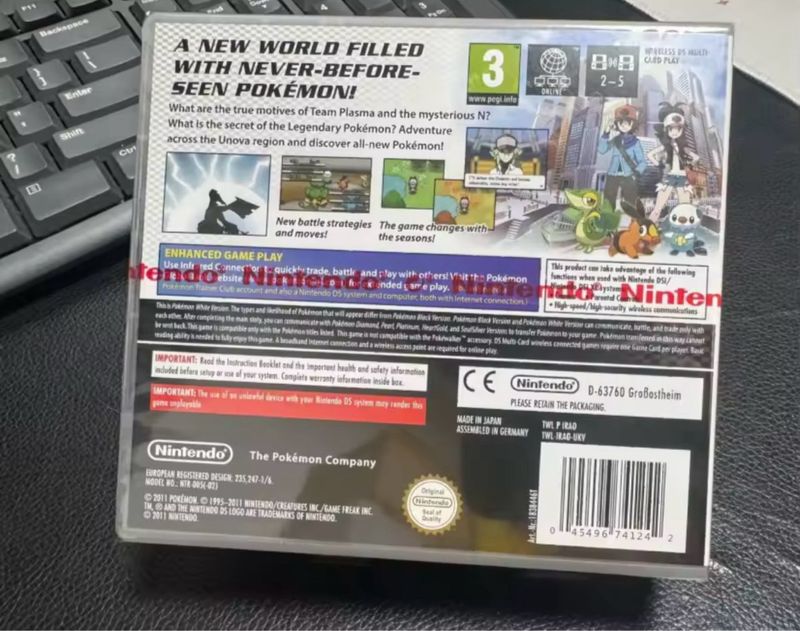 Pokemon White Version precintado UK afbeelding 2