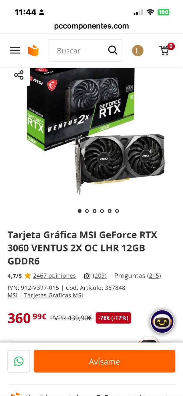 SETUP PC GAMING RTX 3060 / RYZEN 7 / 32GB + MONITO