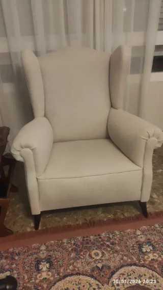 Tresillo clásico de plumas