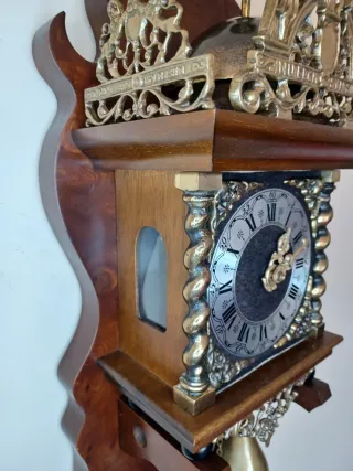 Reloj Holandés Zaanse 1977 - Maquinaria Alemana