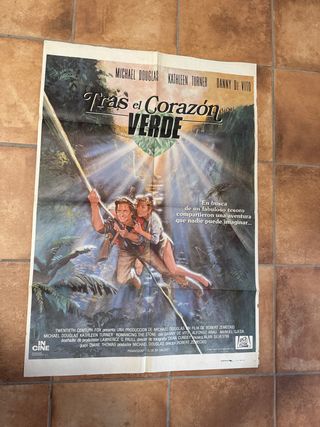 Póster original Tras el Corazón Verde