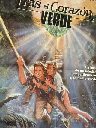 Póster original Tras el Corazón Verde