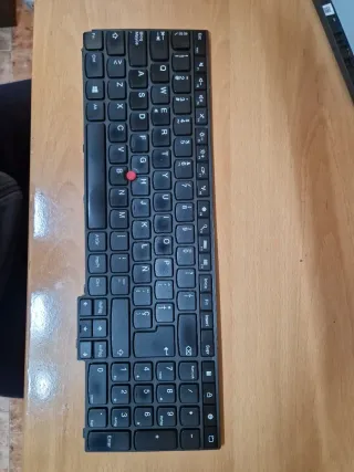 Teclado Lenovo Thinkpad Negro en Español.