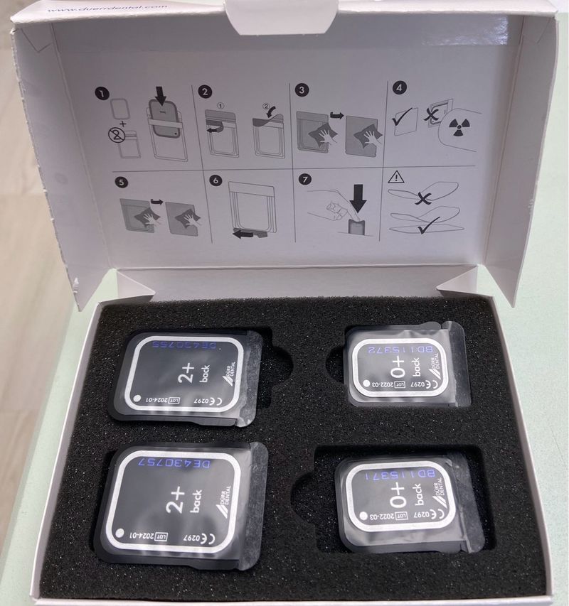 4 Placas de Fósforo DURR DENTAL