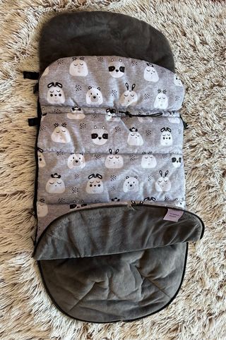 Saco para carrito de paseo con estampado unisex